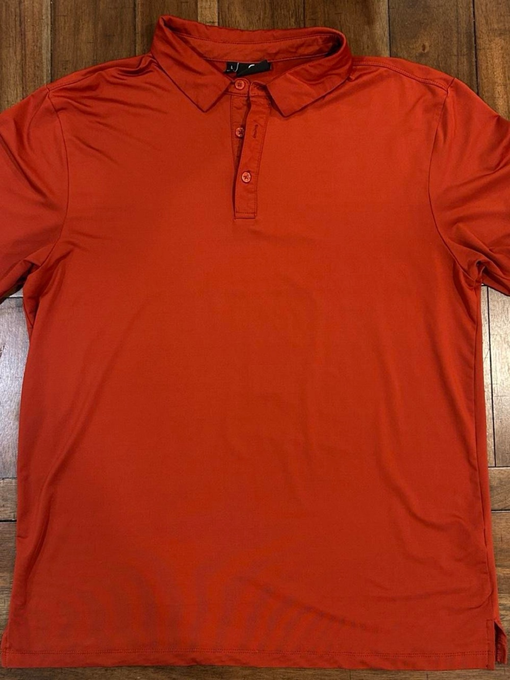 GreenSide Golf Men’s Large Burnt Orange Polo Shirt